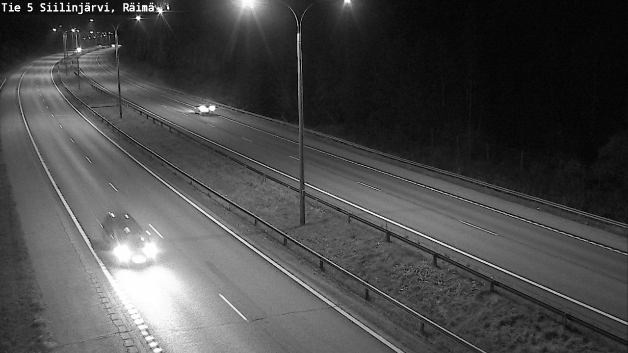 Weather Camera Image Road Siilinjärvi, Räimä, Siilinjärvi, Pohjois-Savo