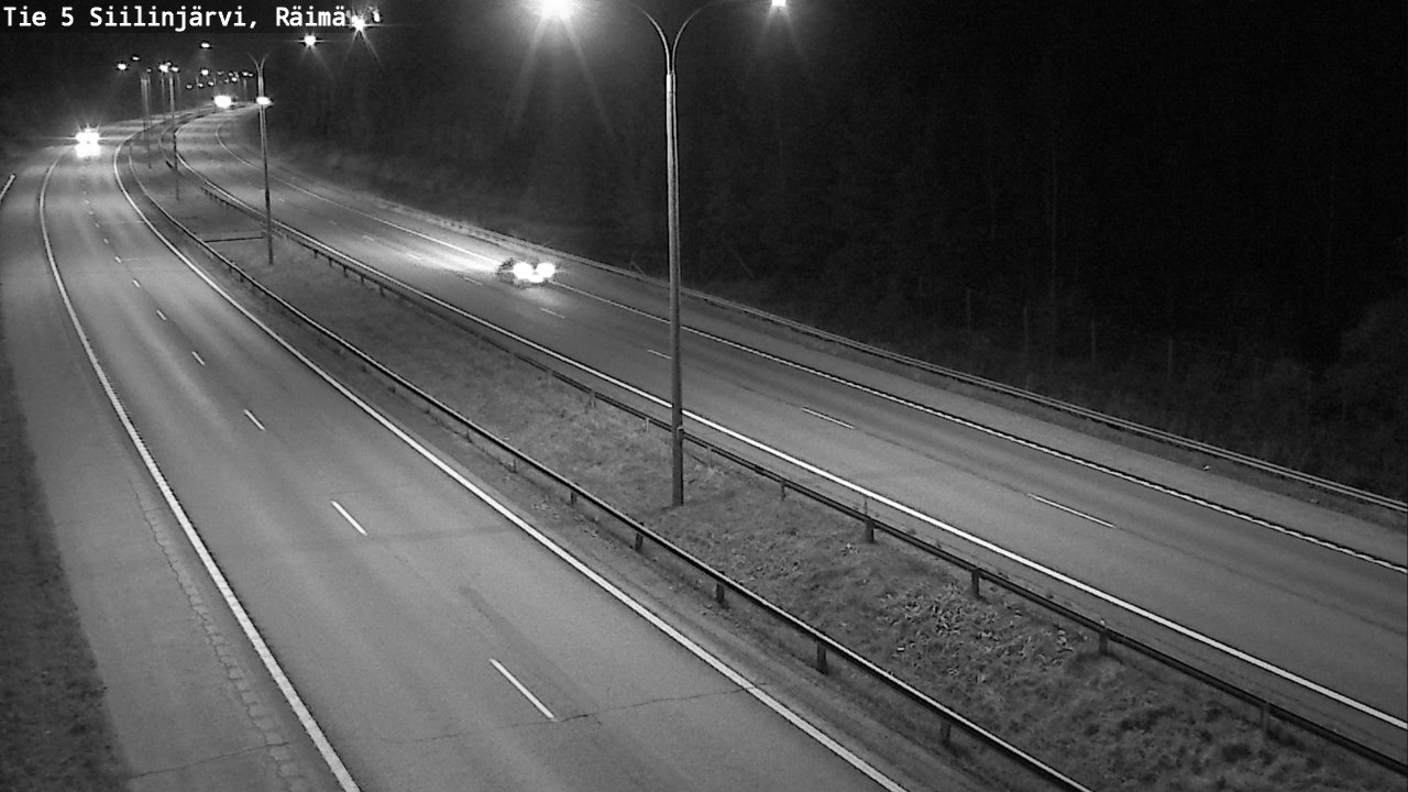 Weather Camera Image Road Siilinjärvi, Räimä, Siilinjärvi, Pohjois-Savo