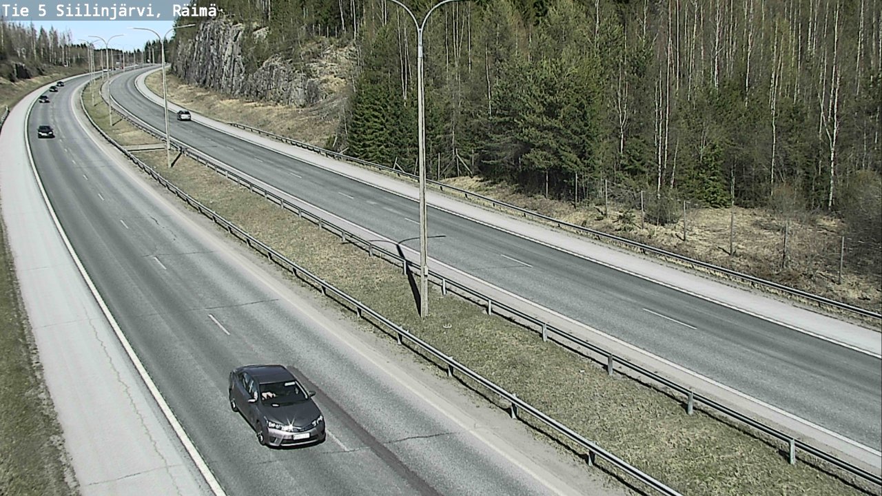 Kelikamerat Kuva Tie 5 Siilinjärvi, Räimä, Siilinjärvi, Pohjois-Savo