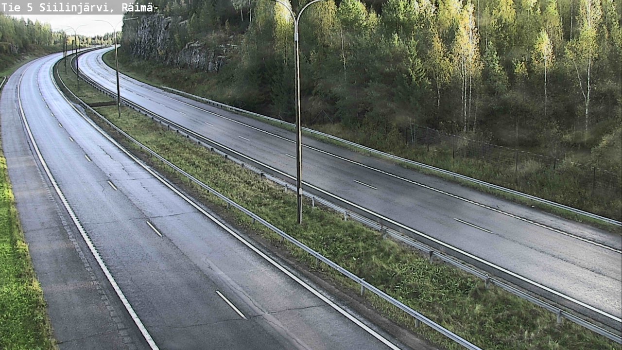 Weather Camera Image Road Siilinjärvi, Räimä, Siilinjärvi, Pohjois-Savo