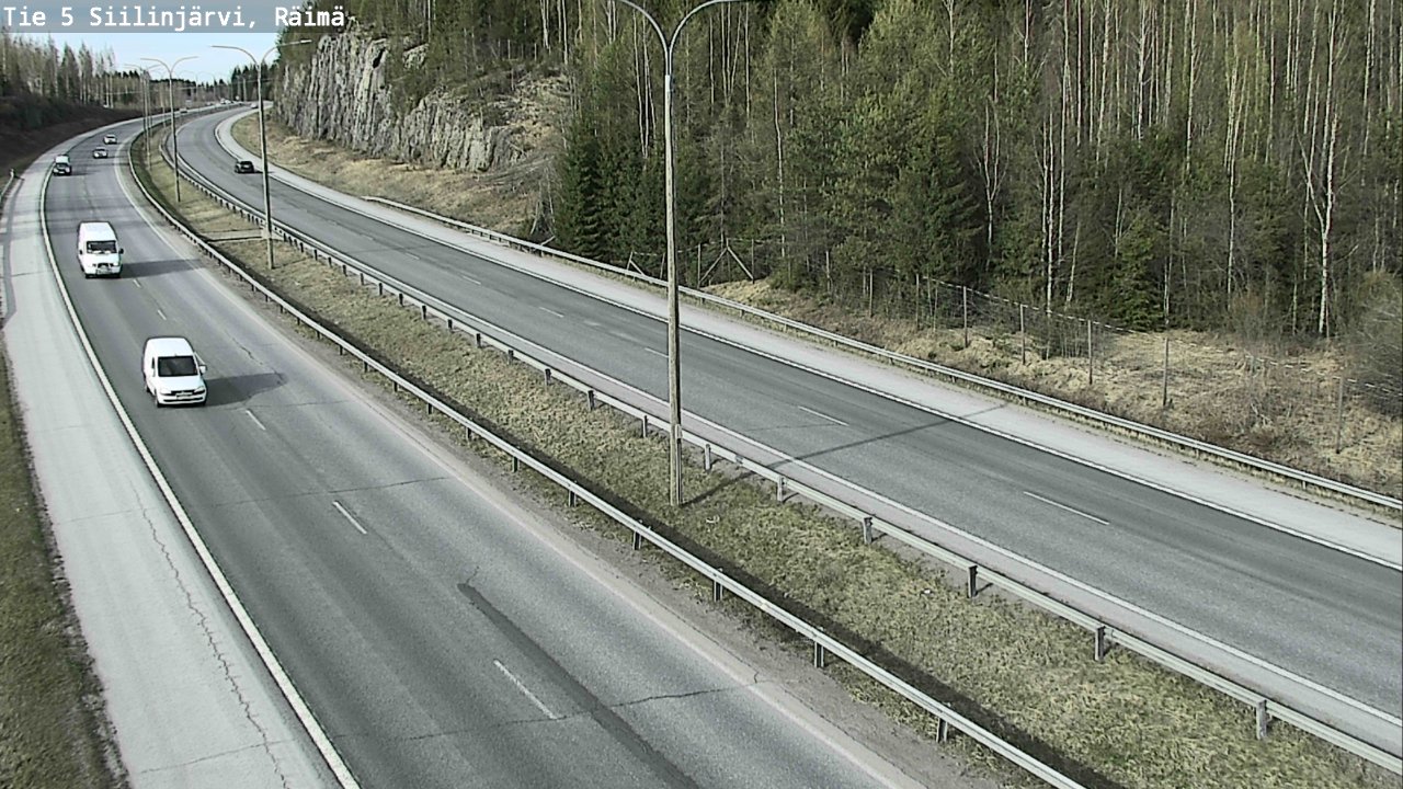 Kelikamerat Kuva Tie 5 Siilinjärvi, Räimä, Siilinjärvi, Pohjois-Savo