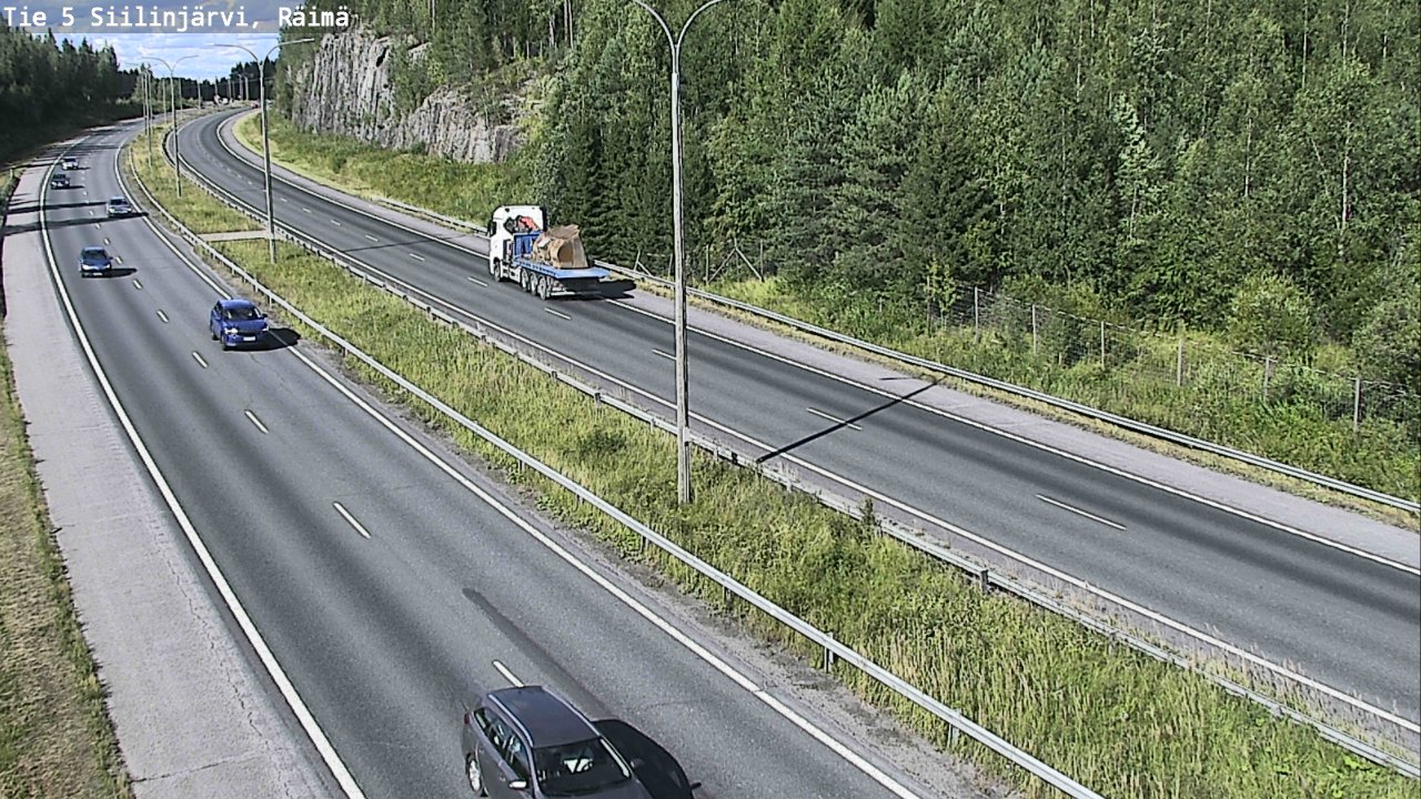 Kelikamerat Kuva Tie 5 Siilinjärvi, Räimä, Siilinjärvi, Pohjois-Savo