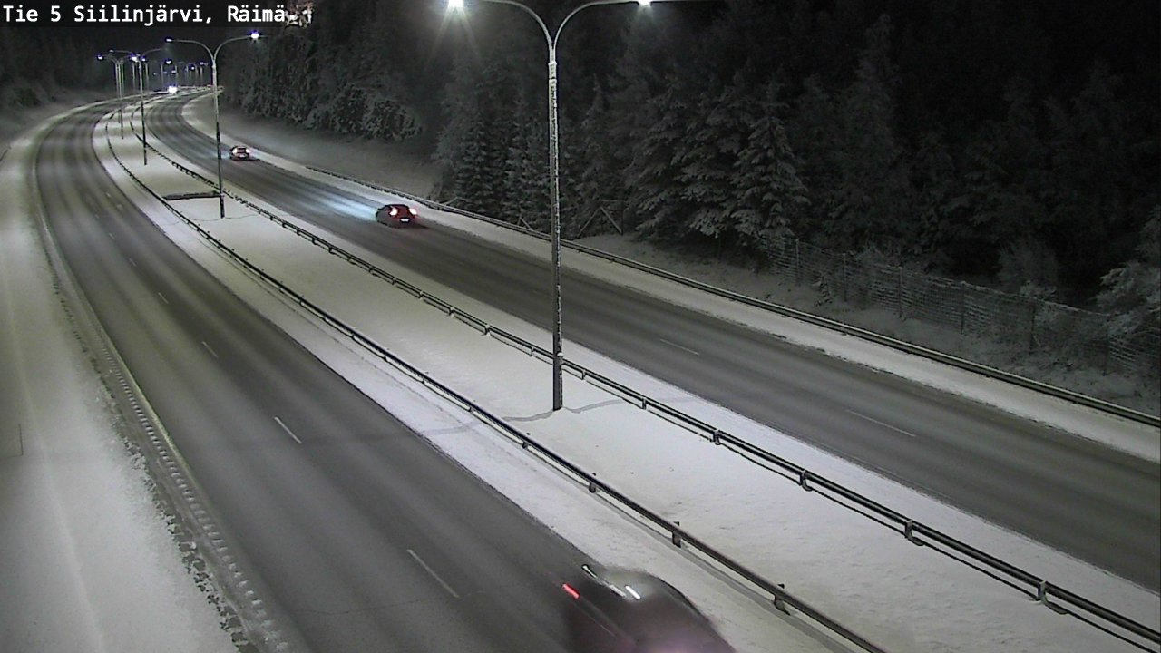 Weather Camera Image Road Siilinjärvi, Räimä, Siilinjärvi, Pohjois-Savo