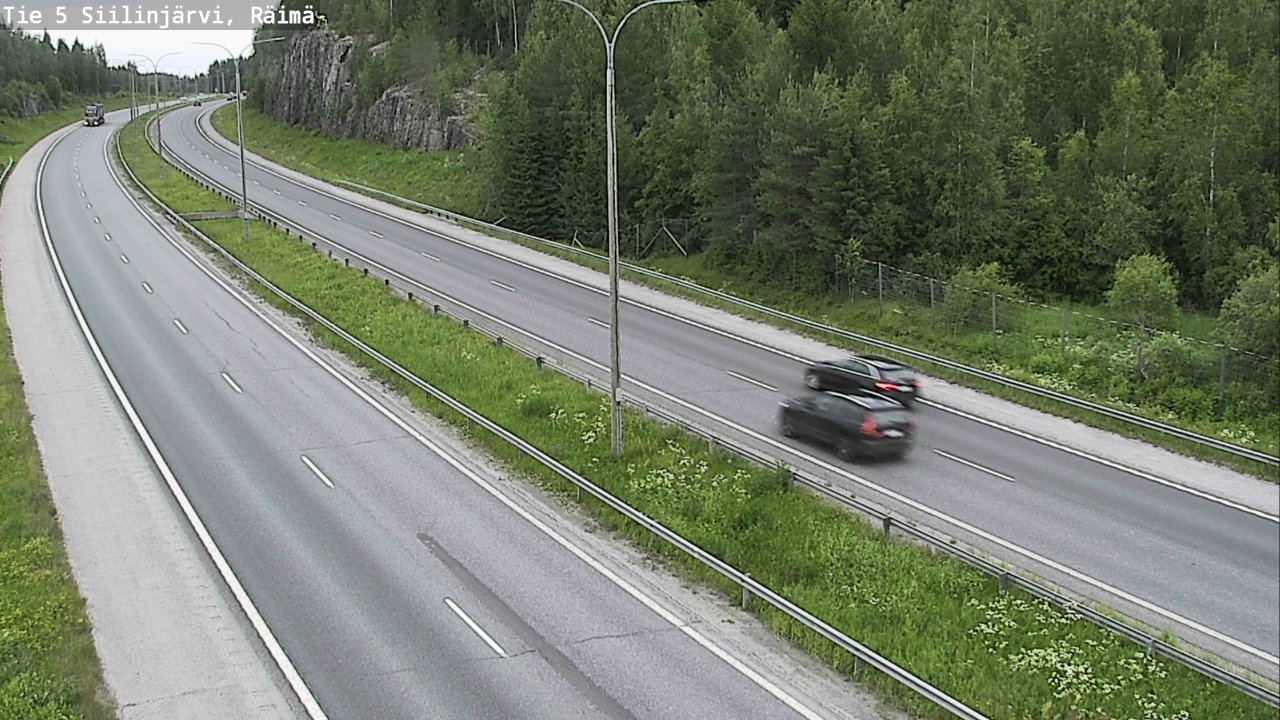 Weather Camera Image Road Siilinjärvi, Räimä, Siilinjärvi, Pohjois-Savo