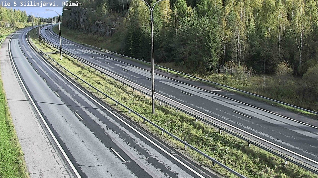 Weather Camera Image Road Siilinjärvi, Räimä, Siilinjärvi, Pohjois-Savo