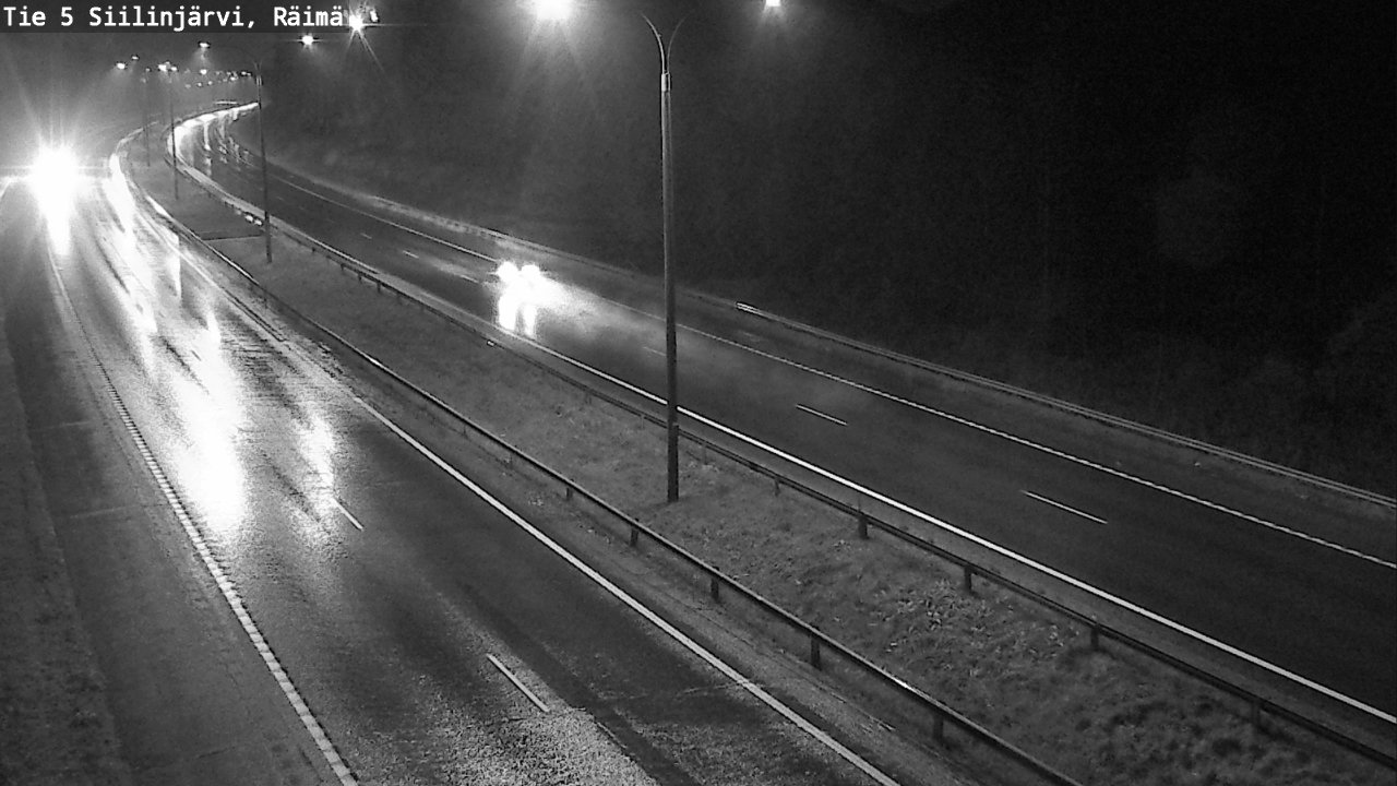 Weather Camera Image Road Siilinjärvi, Räimä, Siilinjärvi, Pohjois-Savo