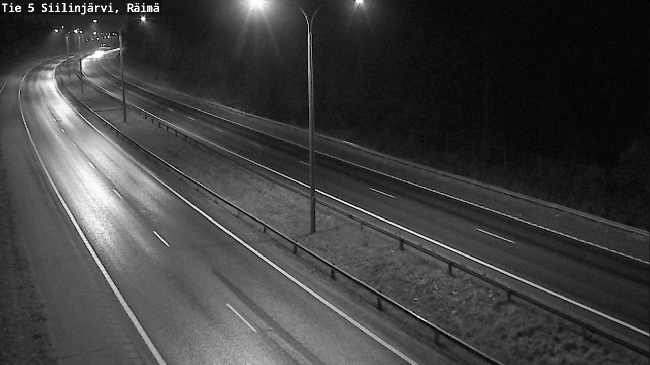 Weather Camera Image Road Siilinjärvi, Räimä, Siilinjärvi, Pohjois-Savo
