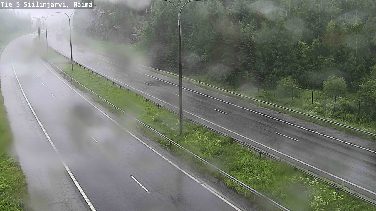 Weather Camera Image Väg 5 Siilinjärvi, Räimä, Siilinjärvi, Pohjois-Savo