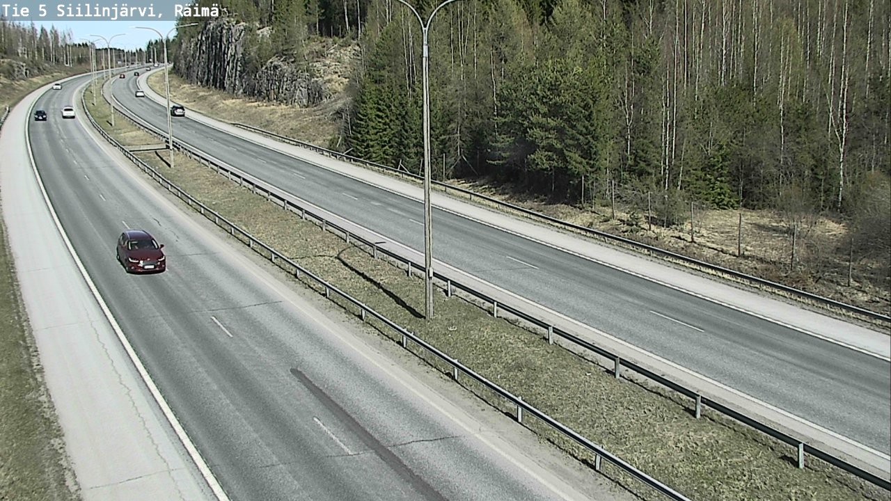 Kelikamerat Kuva Tie 5 Siilinjärvi, Räimä, Siilinjärvi, Pohjois-Savo