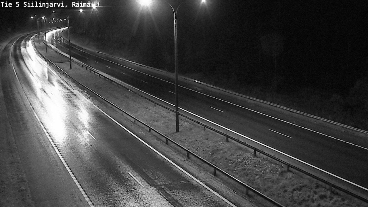Weather Camera Image Road Siilinjärvi, Räimä, Siilinjärvi, Pohjois-Savo