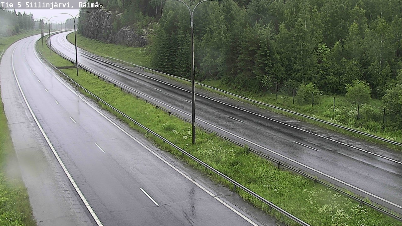 Weather Camera Image Road Siilinjärvi, Räimä, Siilinjärvi, Pohjois-Savo
