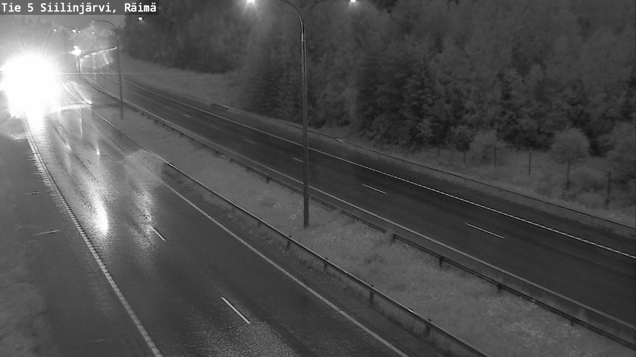 Weather Camera Image Road Siilinjärvi, Räimä, Siilinjärvi, Pohjois-Savo
