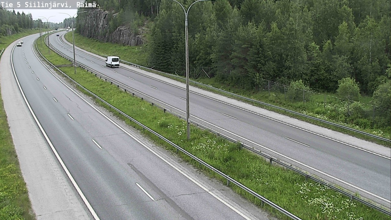 Weather Camera Image Road Siilinjärvi, Räimä, Siilinjärvi, Pohjois-Savo