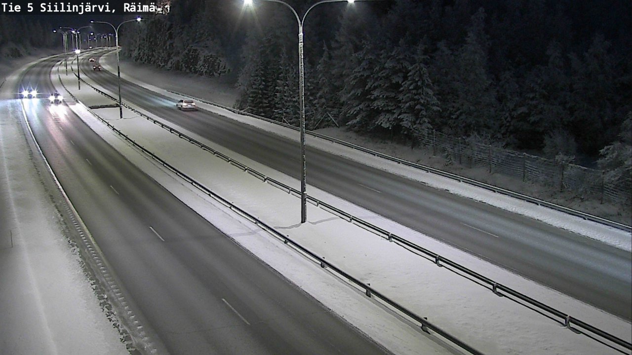 Weather Camera Image Road Siilinjärvi, Räimä, Siilinjärvi, Pohjois-Savo