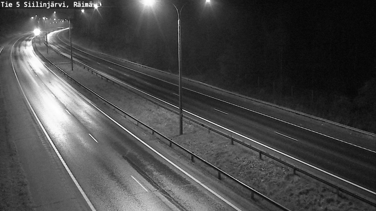 Weather Camera Image Road Siilinjärvi, Räimä, Siilinjärvi, Pohjois-Savo