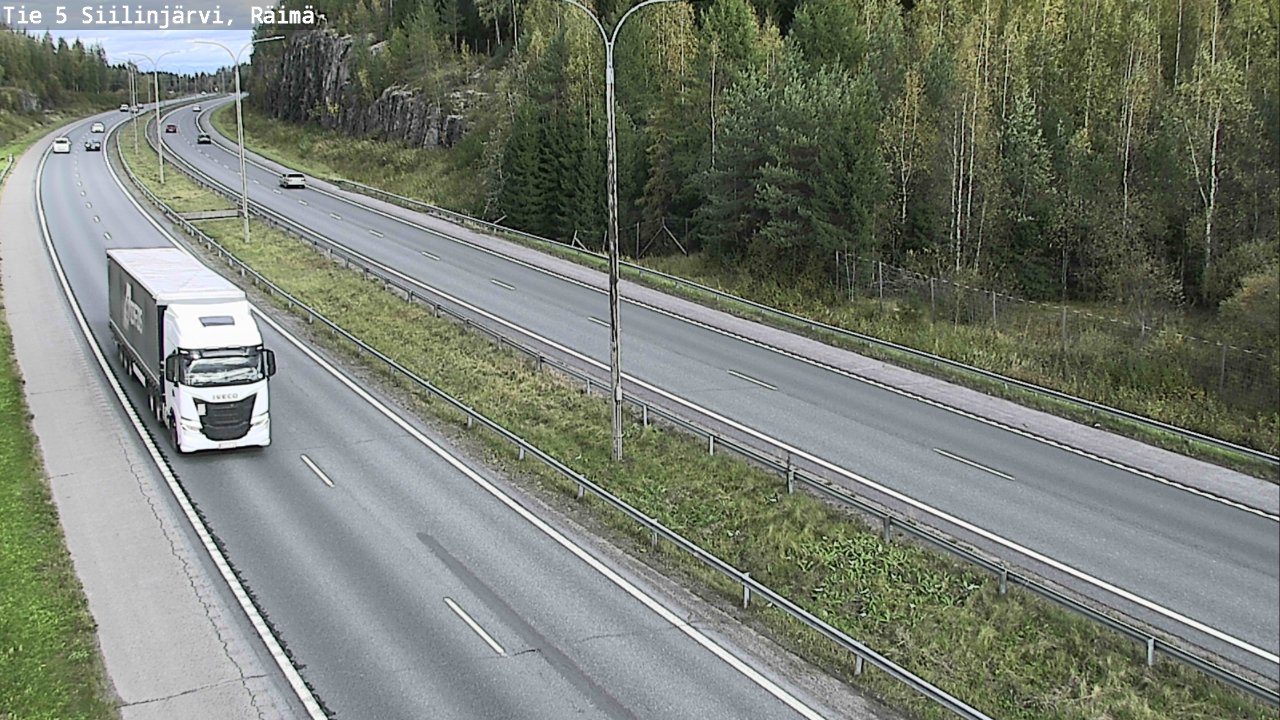 Kelikamerat Kuva Tie 5 Siilinjärvi, Räimä, Siilinjärvi, Pohjois-Savo