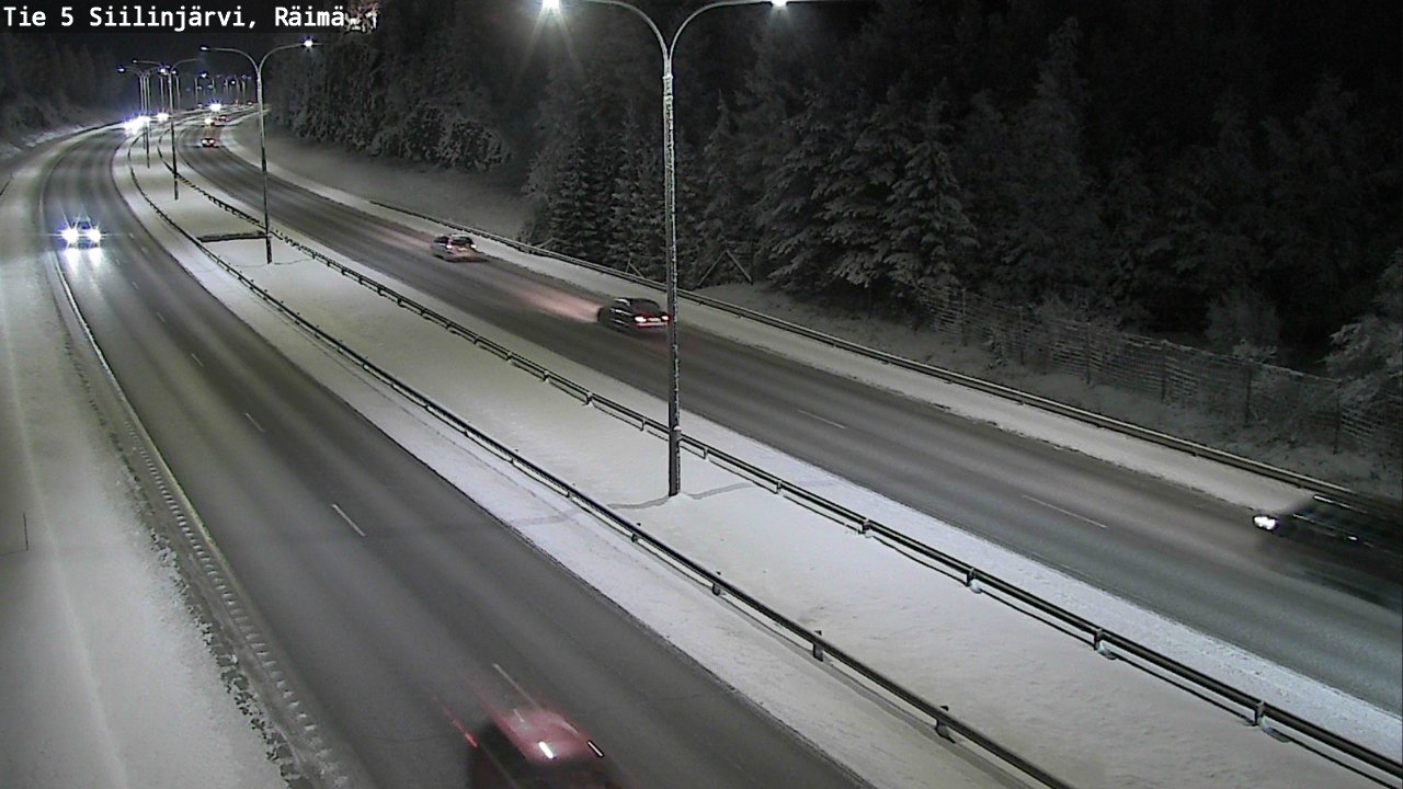 Weather Camera Image Road Siilinjärvi, Räimä, Siilinjärvi, Pohjois-Savo