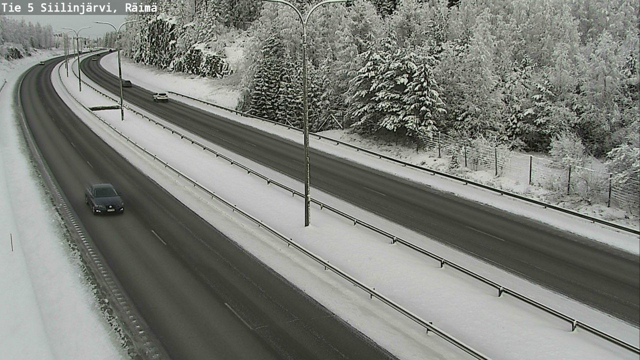 Weather Camera Image Road Siilinjärvi, Räimä, Siilinjärvi, Pohjois-Savo