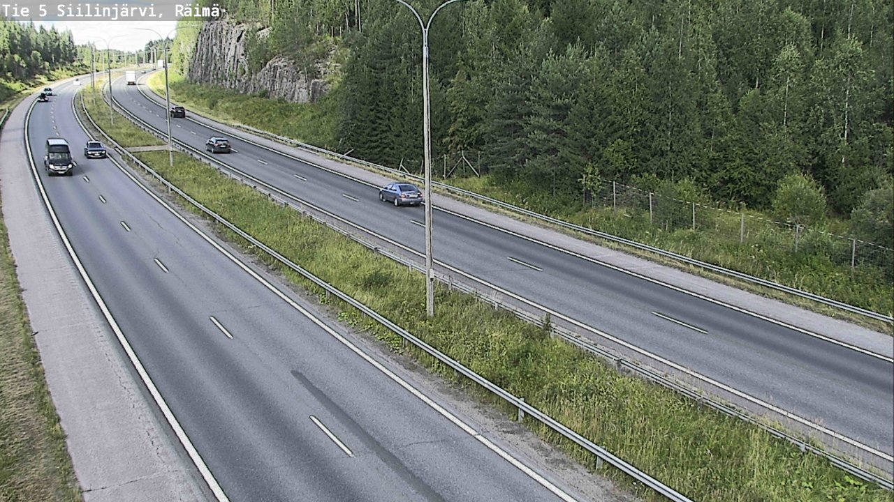 Kelikamerat Kuva Tie 5 Siilinjärvi, Räimä, Siilinjärvi, Pohjois-Savo