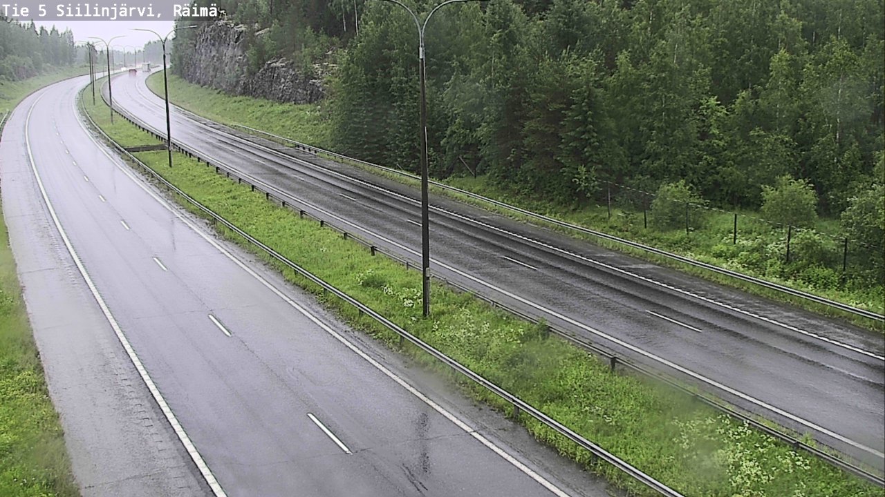 Weather Camera Image Road Siilinjärvi, Räimä, Siilinjärvi, Pohjois-Savo