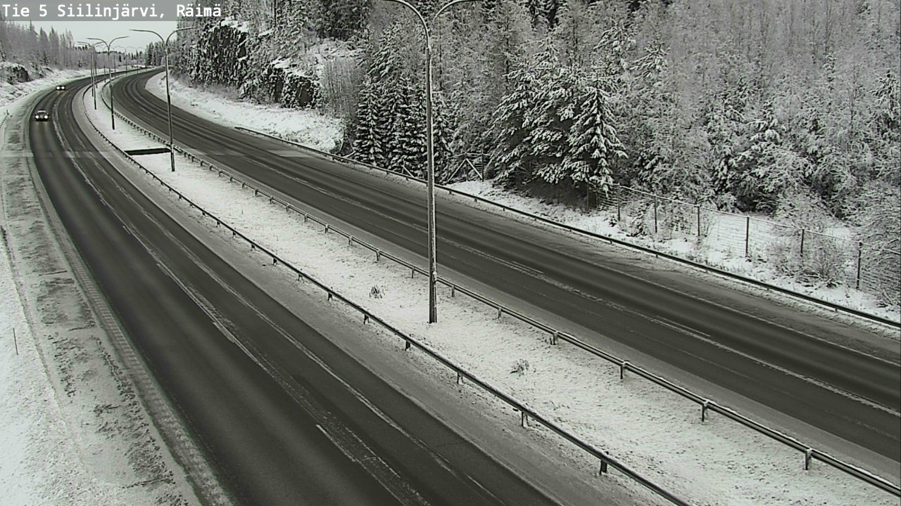 Kelikamerat Kuva Tie 5 Siilinjärvi, Räimä, Siilinjärvi, Pohjois-Savo
