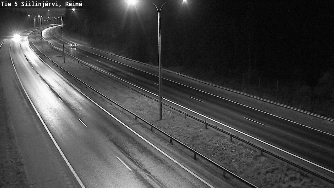 Weather Camera Image Road Siilinjärvi, Räimä, Siilinjärvi, Pohjois-Savo