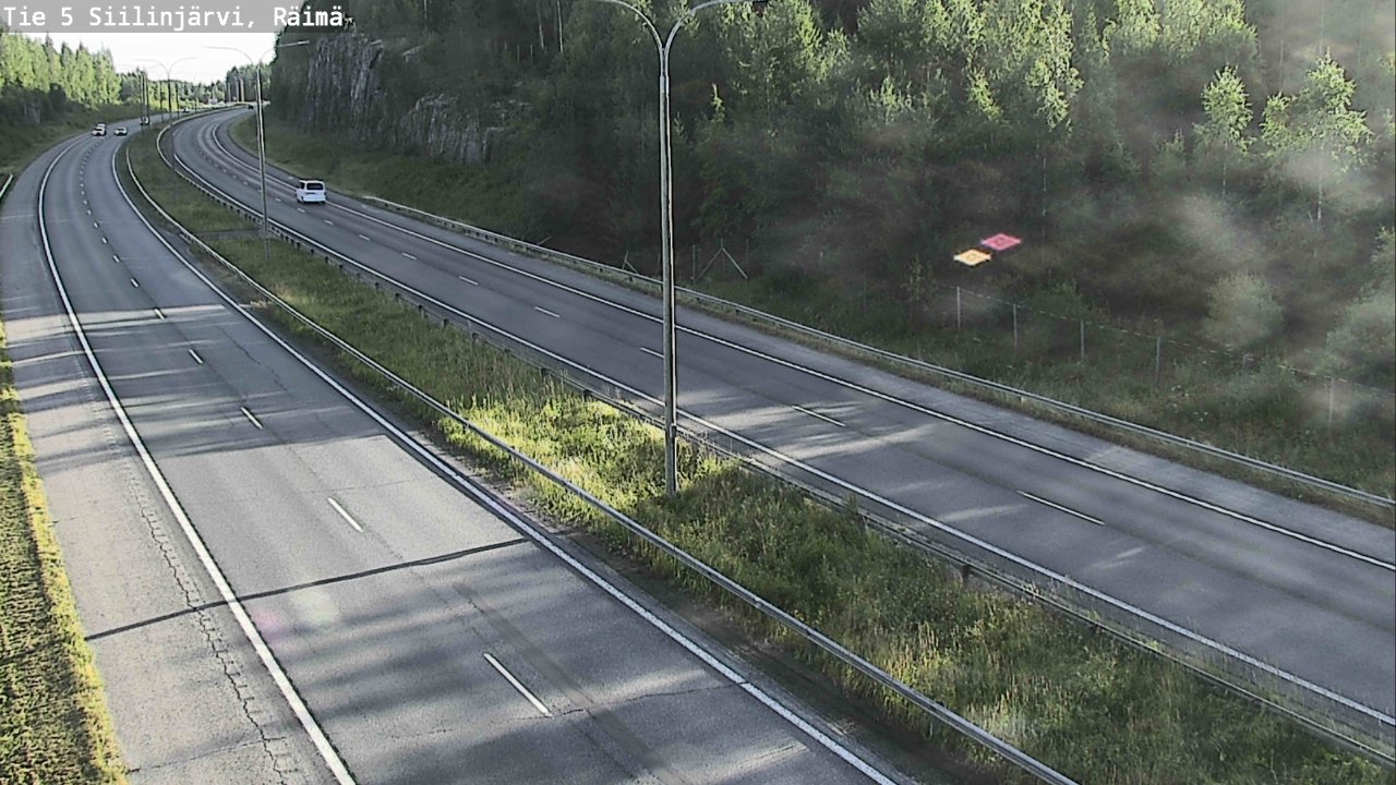 Weather Camera Image Väg 5 Siilinjärvi, Räimä, Siilinjärvi, Pohjois-Savo
