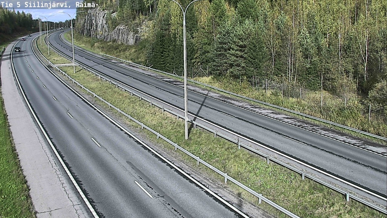 Weather Camera Image Road Siilinjärvi, Räimä, Siilinjärvi, Pohjois-Savo