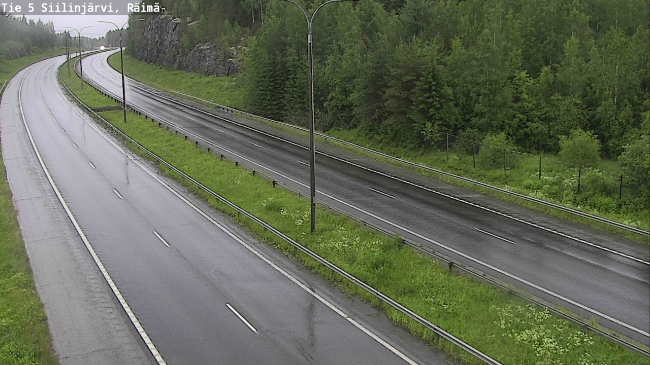 Weather Camera Image Road Siilinjärvi, Räimä, Siilinjärvi, Pohjois-Savo