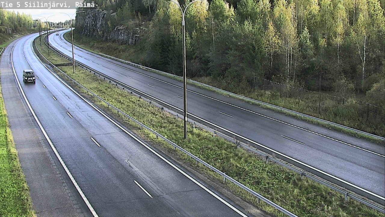 Weather Camera Image Road Siilinjärvi, Räimä, Siilinjärvi, Pohjois-Savo