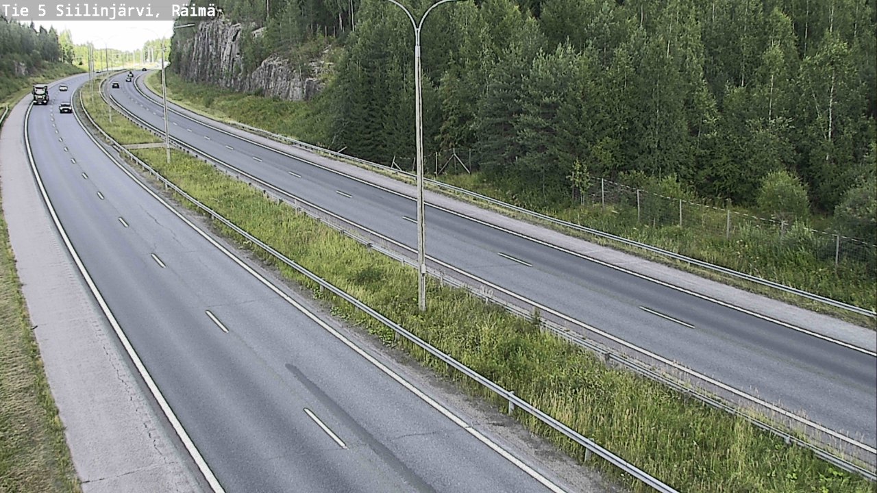 Kelikamerat Kuva Tie 5 Siilinjärvi, Räimä, Siilinjärvi, Pohjois-Savo
