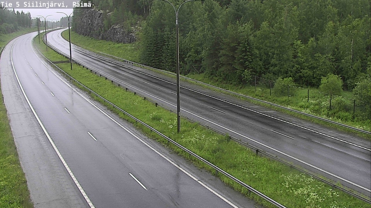 Weather Camera Image Road Siilinjärvi, Räimä, Siilinjärvi, Pohjois-Savo