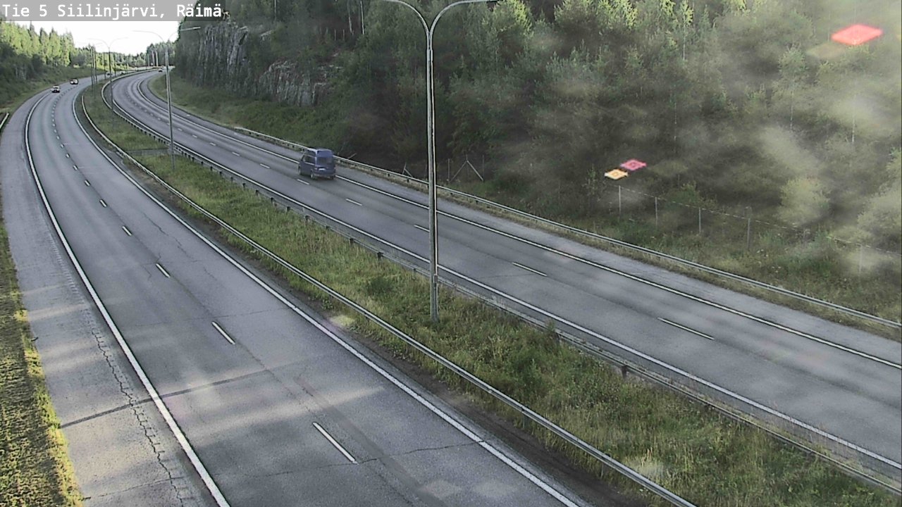 Weather Camera Image Väg 5 Siilinjärvi, Räimä, Siilinjärvi, Pohjois-Savo