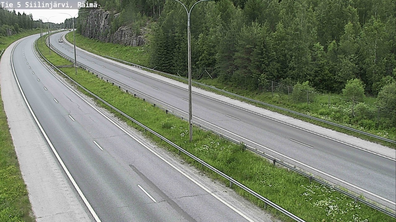 Weather Camera Image Road Siilinjärvi, Räimä, Siilinjärvi, Pohjois-Savo