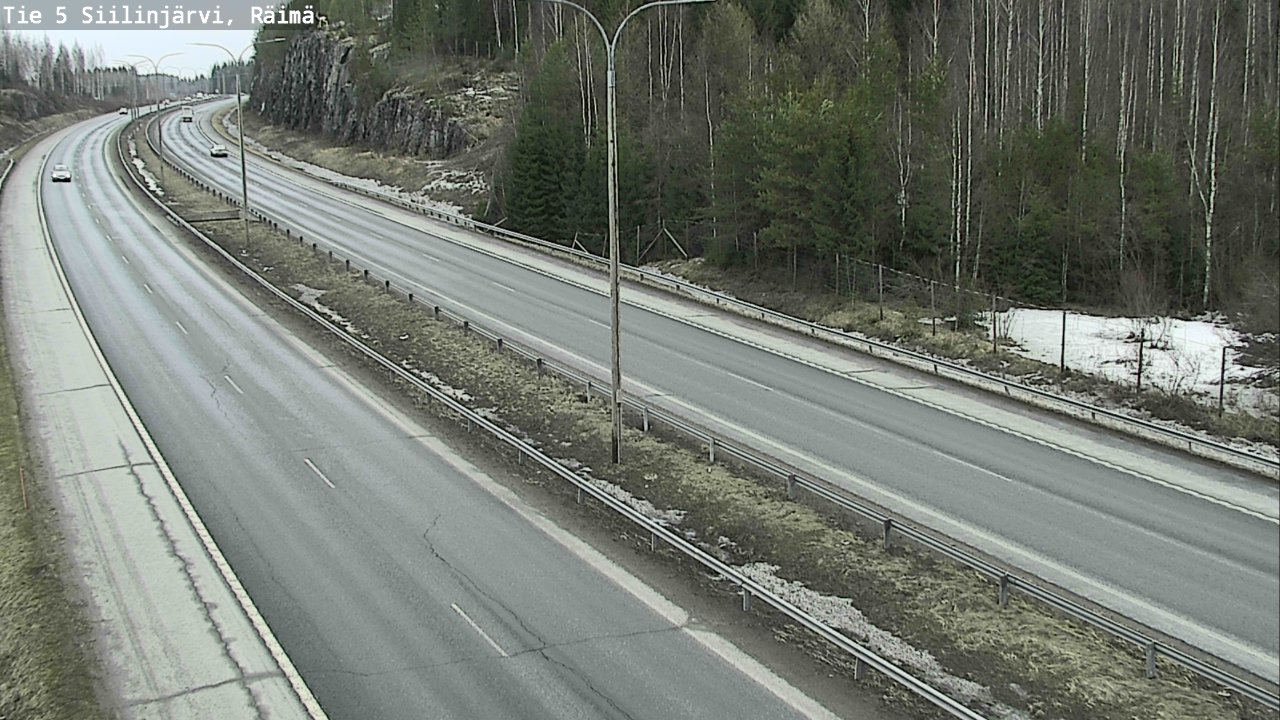 Weather Camera Image Road Siilinjärvi, Räimä, Siilinjärvi, Pohjois-Savo