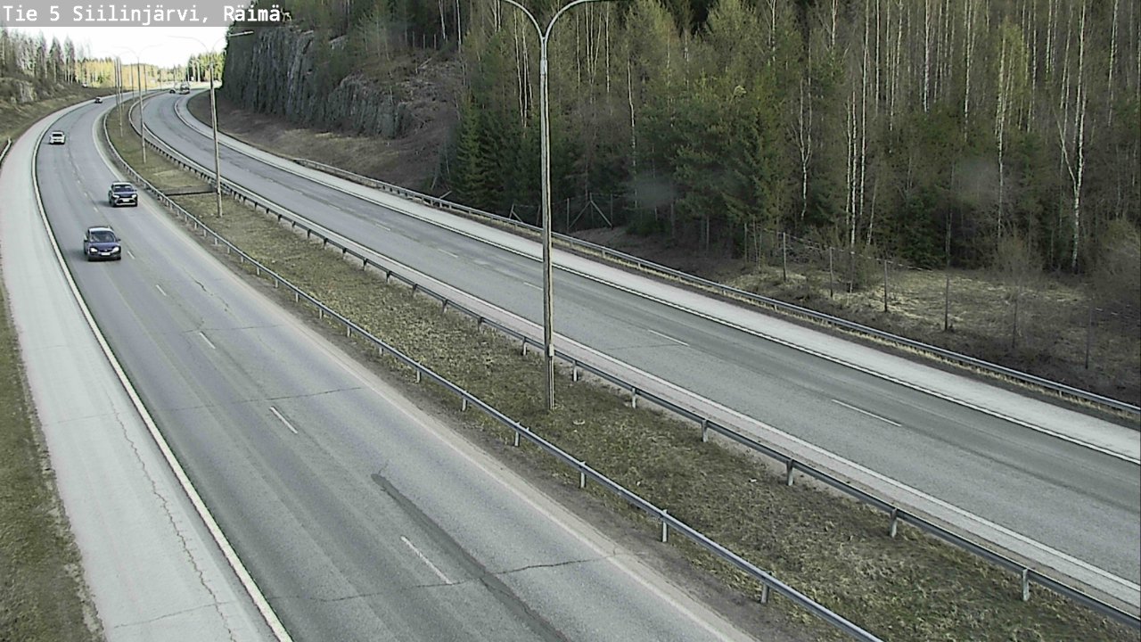 Kelikamerat Kuva Tie 5 Siilinjärvi, Räimä, Siilinjärvi, Pohjois-Savo