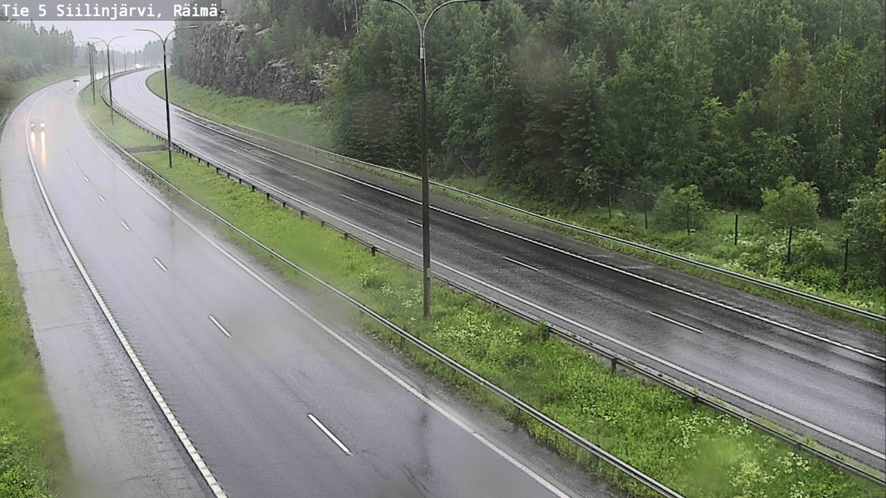 Weather Camera Image Väg 5 Siilinjärvi, Räimä, Siilinjärvi, Pohjois-Savo
