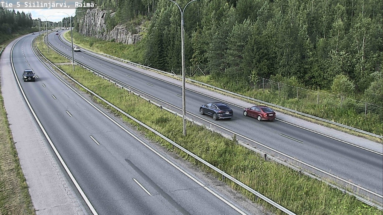 Kelikamerat Kuva Tie 5 Siilinjärvi, Räimä, Siilinjärvi, Pohjois-Savo