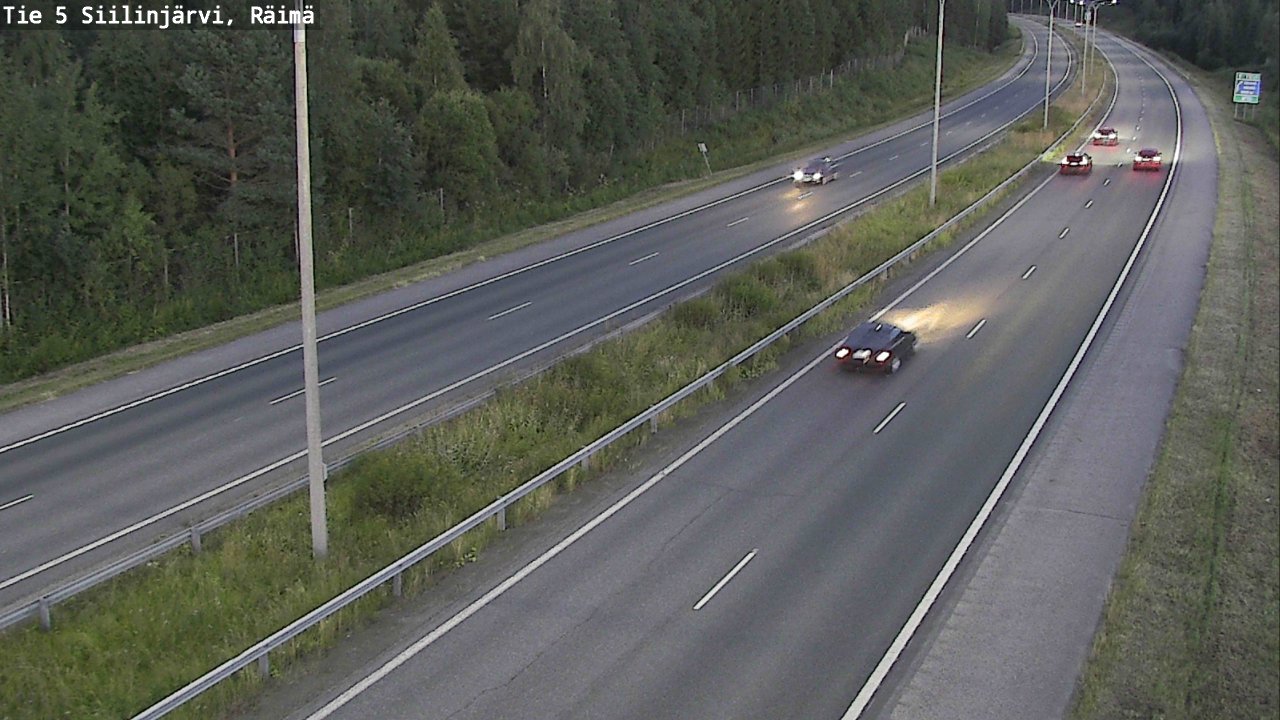 Kelikamerat Kuva Tie 5 Siilinjärvi, Räimä, Siilinjärvi, Pohjois-Savo