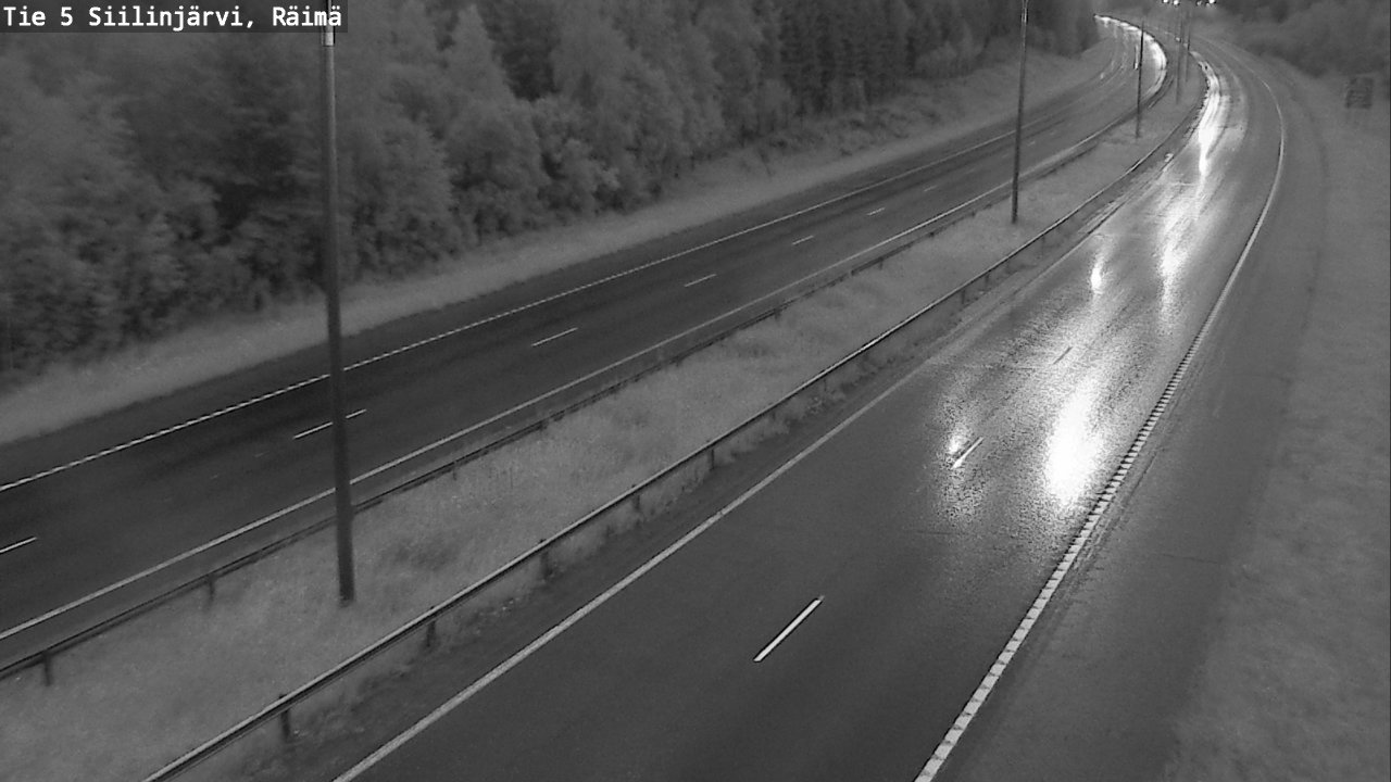 Weather Camera Image Road Siilinjärvi, Räimä, Siilinjärvi, Pohjois-Savo