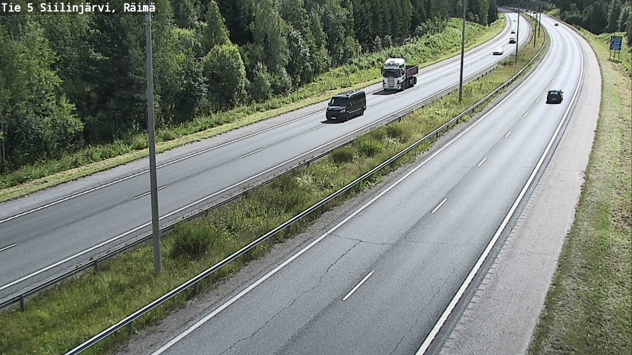 Kelikamerat Kuva Tie 5 Siilinjärvi, Räimä, Siilinjärvi, Pohjois-Savo