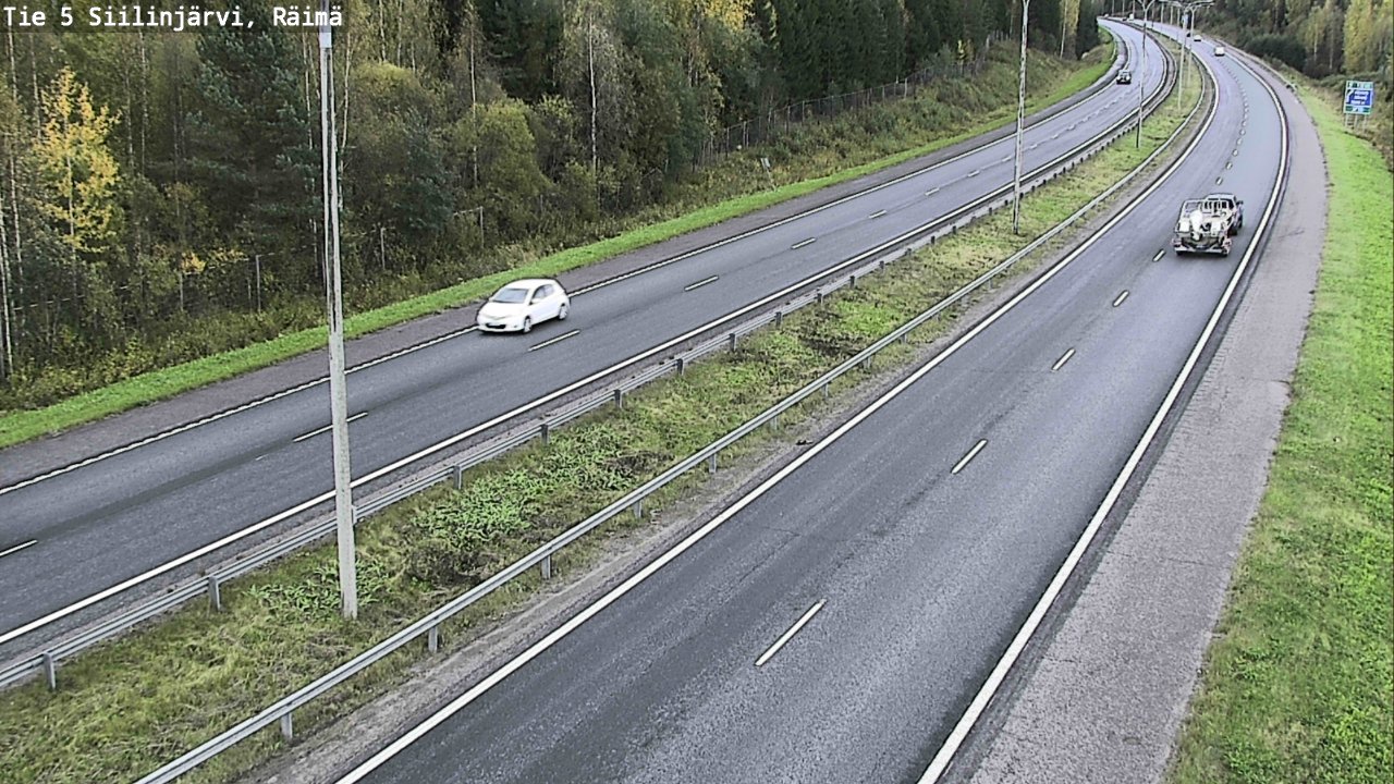 Kelikamerat Kuva Tie 5 Siilinjärvi, Räimä, Siilinjärvi, Pohjois-Savo