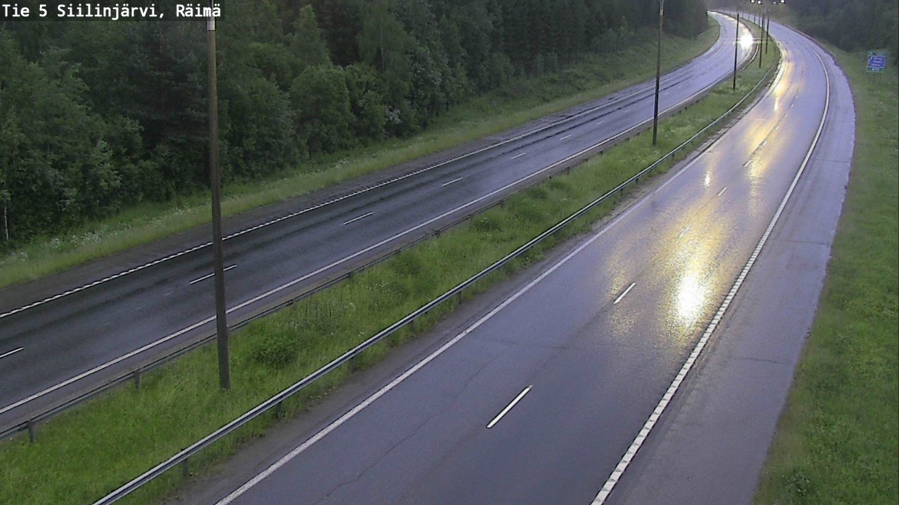 Weather Camera Image Road Siilinjärvi, Räimä, Siilinjärvi, Pohjois-Savo