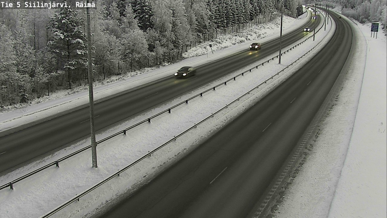 Kelikamerat Kuva Tie 5 Siilinjärvi, Räimä, Siilinjärvi, Pohjois-Savo