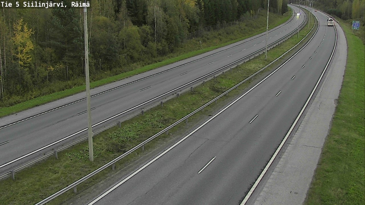Kelikamerat Kuva Tie 5 Siilinjärvi, Räimä, Siilinjärvi, Pohjois-Savo