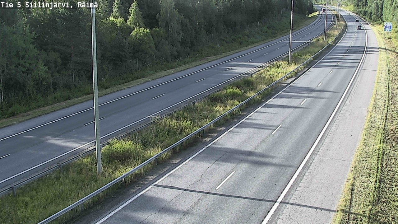 Weather Camera Image Väg 5 Siilinjärvi, Räimä, Siilinjärvi, Pohjois-Savo
