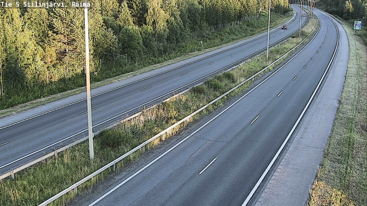 Kelikamerat Kuva Tie 5 Siilinjärvi, Räimä, Siilinjärvi, Pohjois-Savo