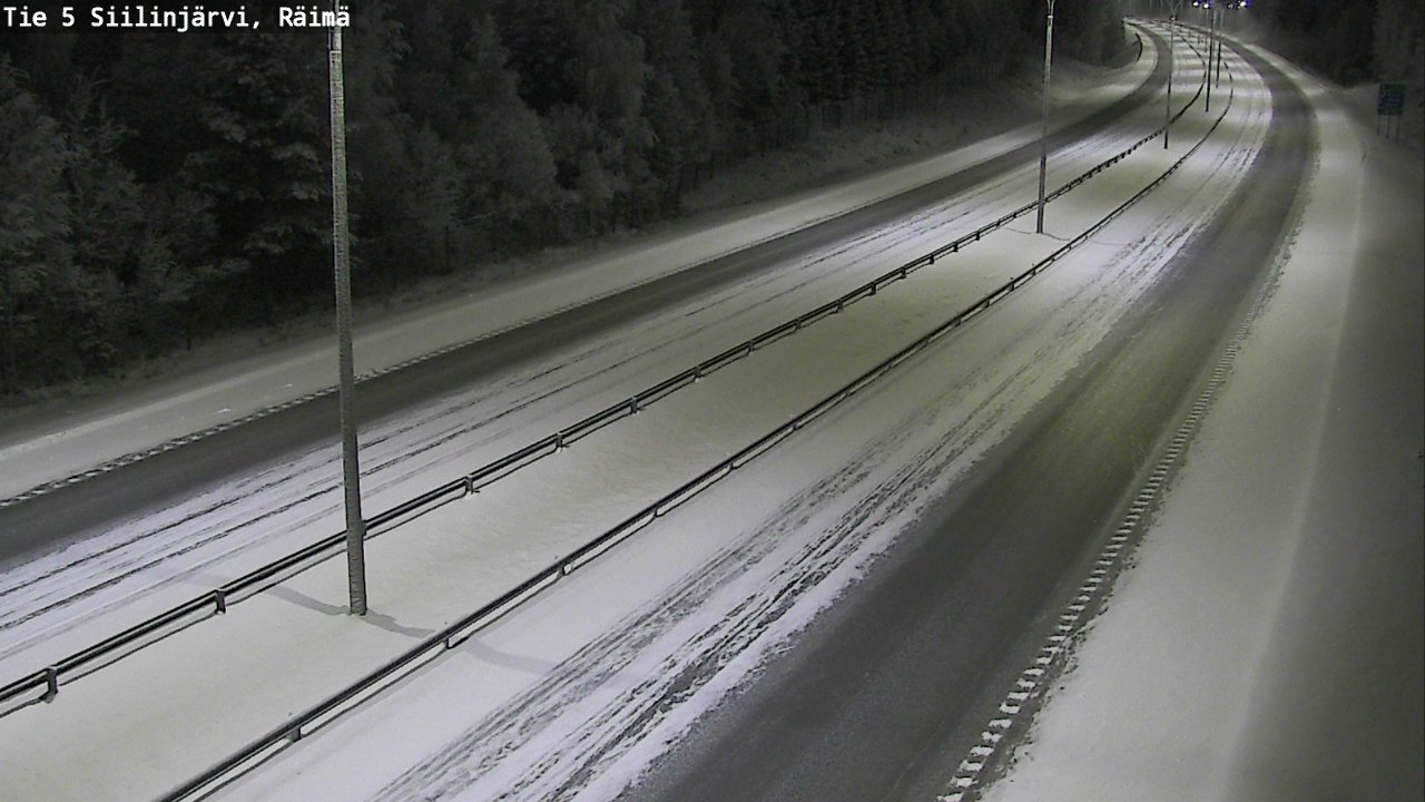 Kelikamerat Kuva Tie 5 Siilinjärvi, Räimä, Siilinjärvi, Pohjois-Savo