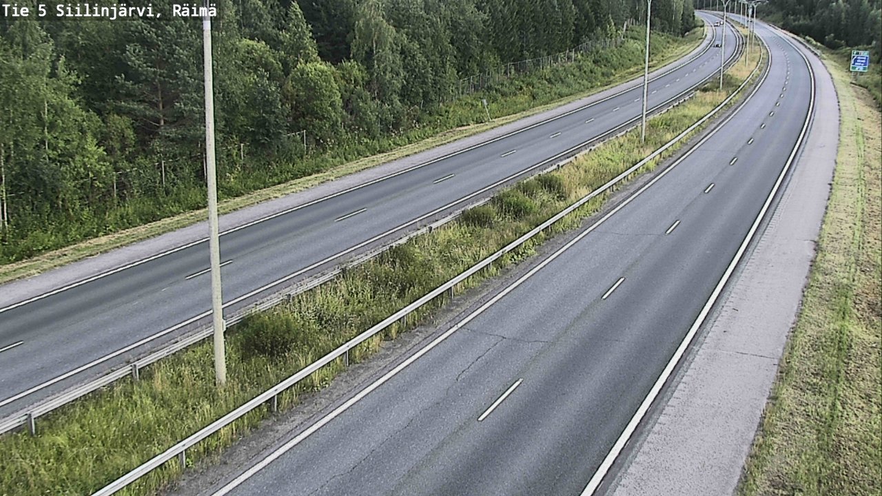 Kelikamerat Kuva Tie 5 Siilinjärvi, Räimä, Siilinjärvi, Pohjois-Savo