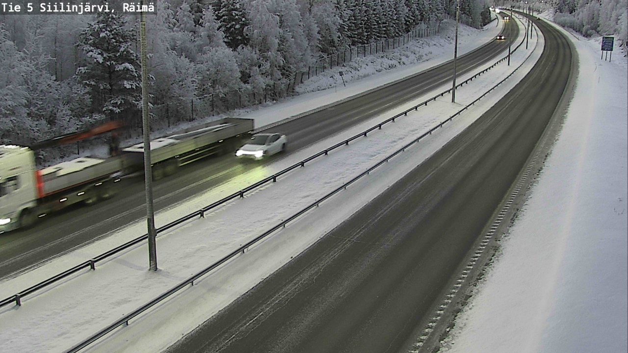 Kelikamerat Kuva Tie 5 Siilinjärvi, Räimä, Siilinjärvi, Pohjois-Savo